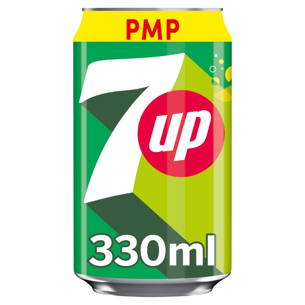 7UP Regular Lemon & Lime Can PMP (330ml × 24 × 1)