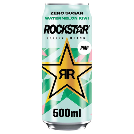 Rockstar Energy Drink Refresh Watermelon & Kiwi PMP (500ml × 12 × 1)