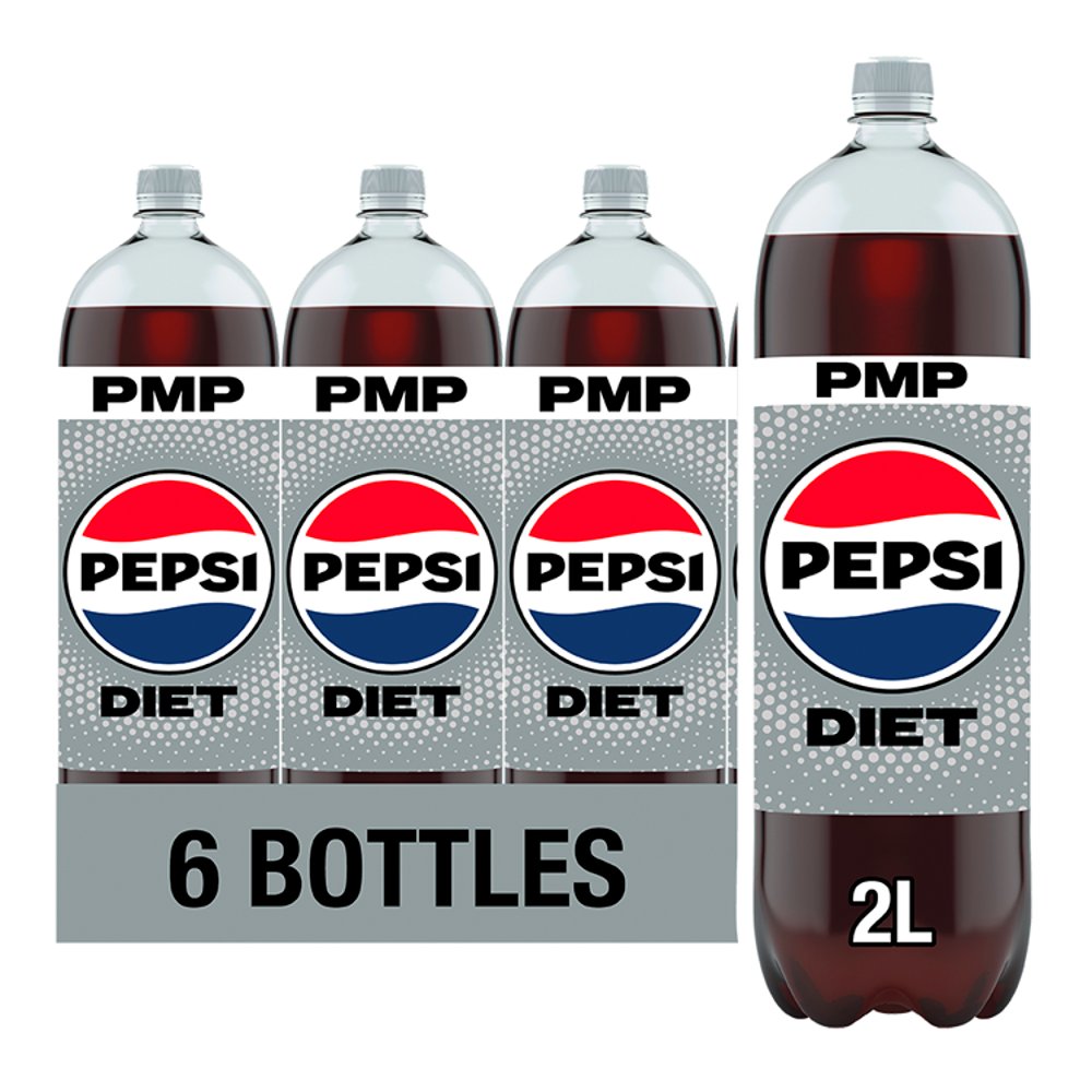 Diet Pepsi Cola Bottle PMP 2L (2Ltr × 6 × 1)