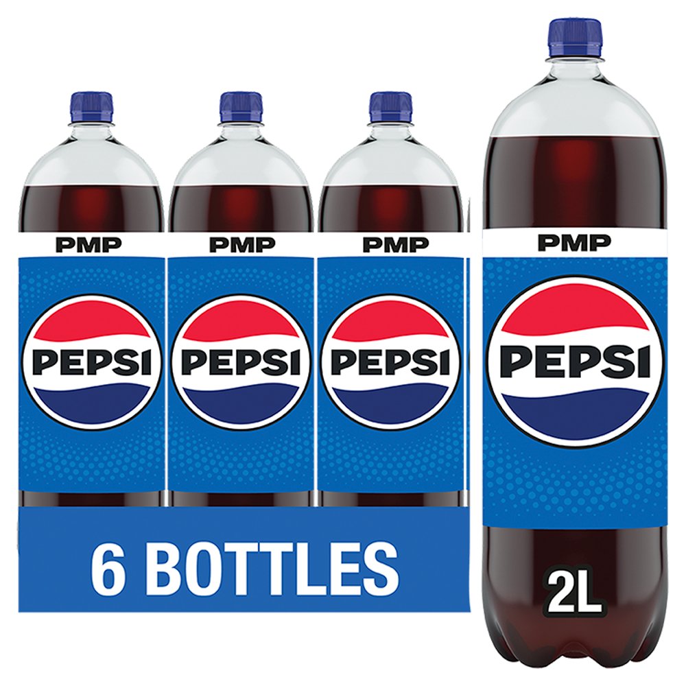 Pepsi Cola Bottle 2L (2Ltr × 6 × 1)