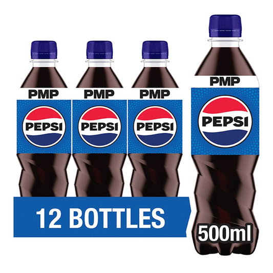 Pepsi Cola Bottle PMP (500ml × 12 × 1)