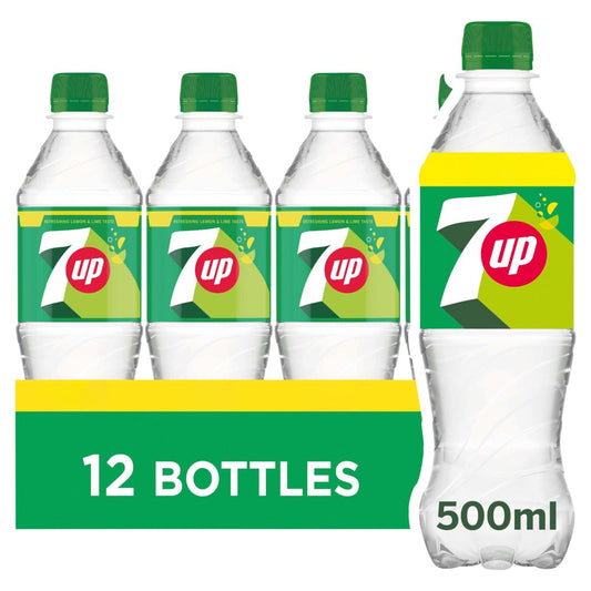 7UP Regular Lemon & Lime Bottle PMP (500ml × 12 × 1)