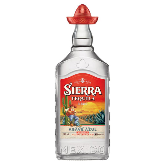 Sierra Tequila Blanco 70cl (70Cl × 6)