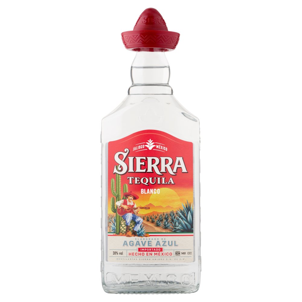 Sierra Tequila Blanco 50cl (50Cl × 6)