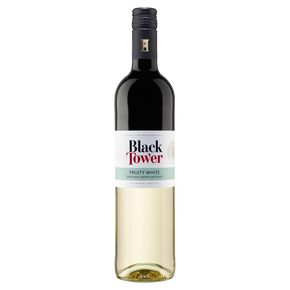 Black Tower Fruity White 75cl (75Cl × 6)