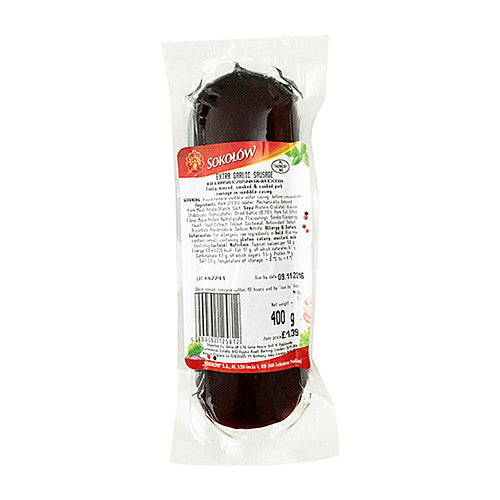 Sok Extra Garlic Sausage (400g × 1)