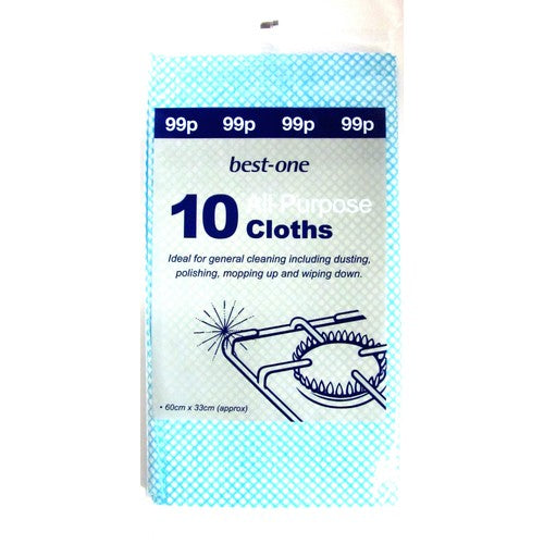 Bestone All Purpose Cloth Blue PM 99p (10pk × 6 × 20)