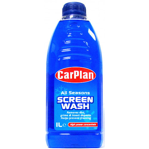 CarPlan All Seasons Screenwash 1L (1Ltr × 12)