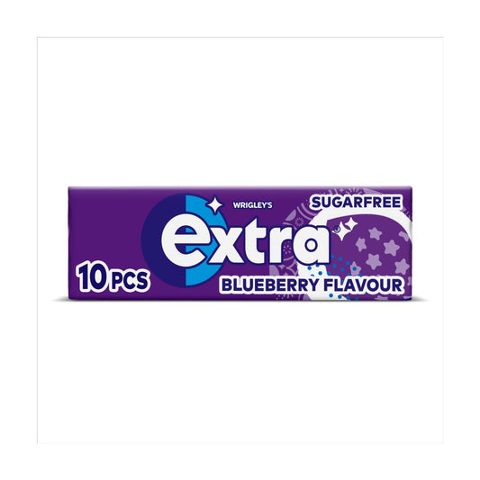 Extra Blueberry Flavour Sugarfree Chewing Gum (10pce × 30 × 36)