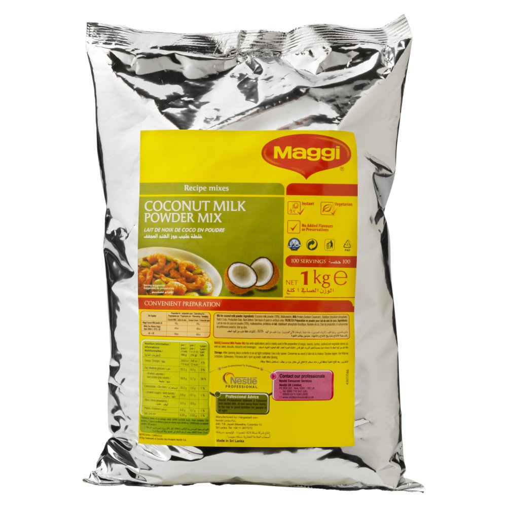 Maggi Coconut Milk Powder Bag (1Kg × 6)