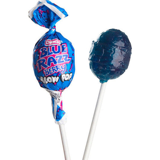 CHARMS BLOW POP BLUE RASPBERRY