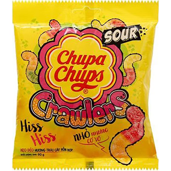 CHUPA CHUPS JELLY CRAWLERS FRUITY SOUR