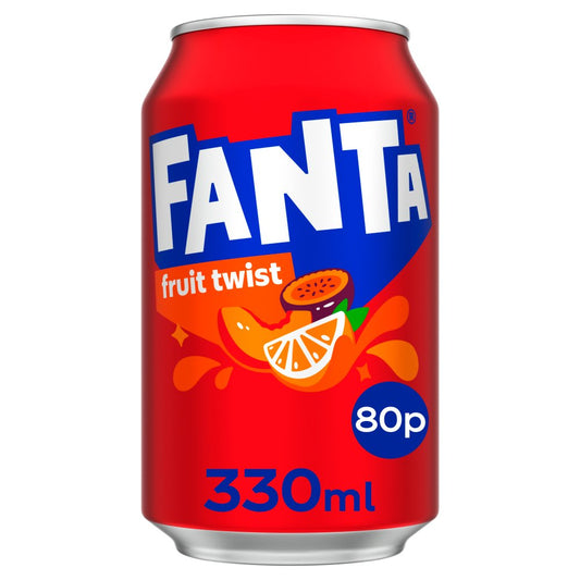 Fanta Fruit Twist  PM 80p (330ml × 24 × 1)