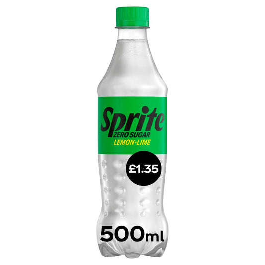 Sprite Zero Sugar  PM £1.35 (500ml × 12 × 1)