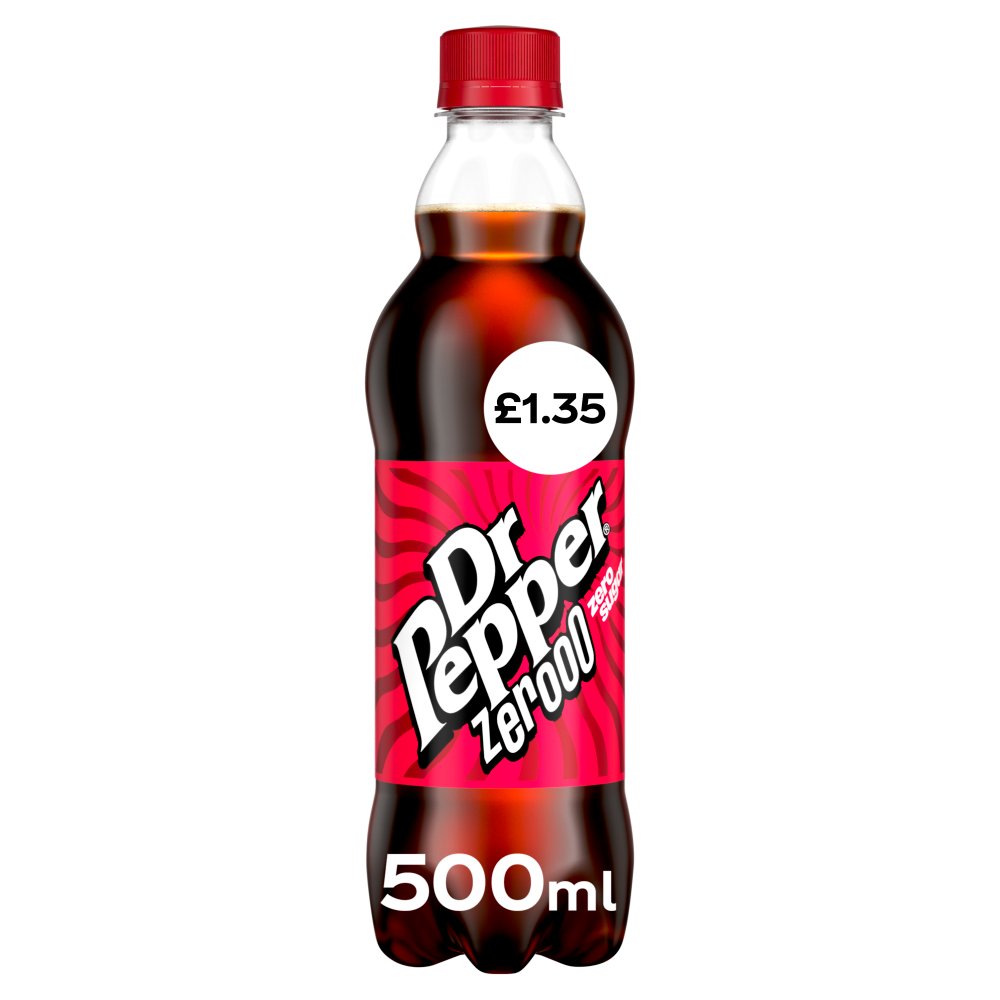 Dr Pepper Zero  PM £1.35 (500ml × 12 × 1)