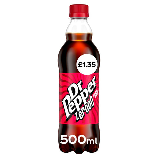 Dr Pepper Zero  PM £1.35 (500ml × 12 × 1)