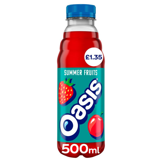 Oasis Summer Fruits  PM £1.35 (500ml × 12 × 1)