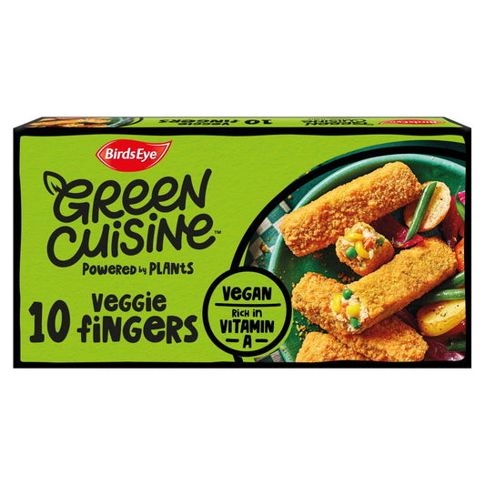 Birds Eye Green Cuisine Vegan Veggie Fingers (284g × 12)