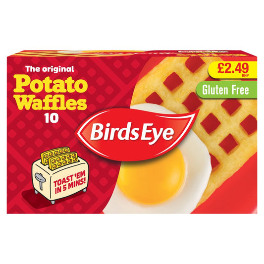 Birds Eye The Original Potato Waffles (567g × 10)