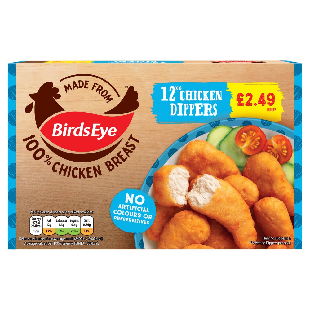 Birds Eye Chicken Dippers (220g × 8)