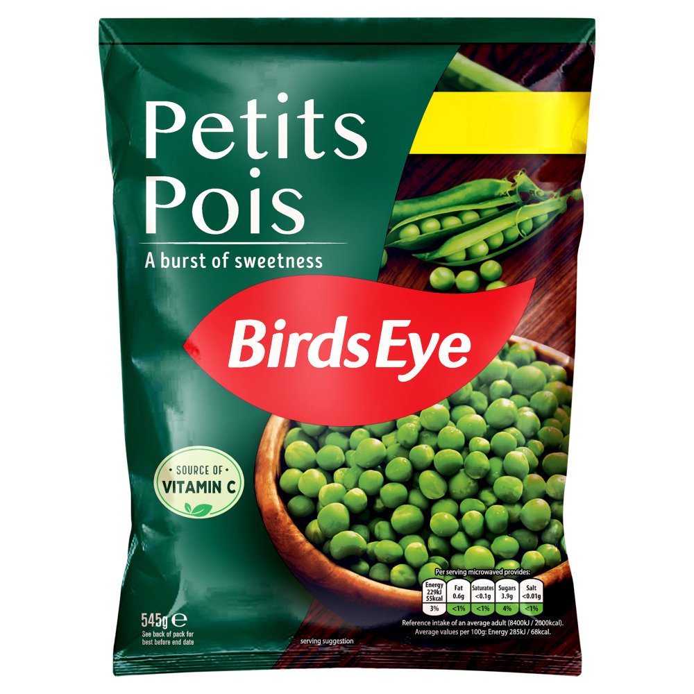 Birds Eye Petits Pois (545g × 8)