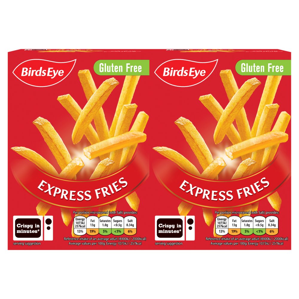 Birds Eye Express Fries (2pk × 12)