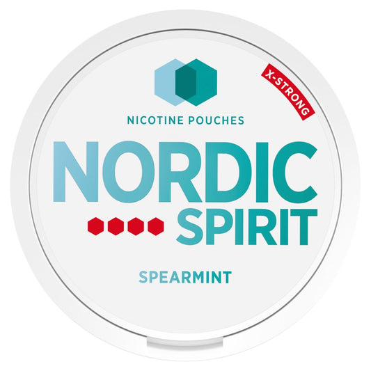 Nordic Spirit Spearmint Extra Strong Nicotine Pouches (20s × 5 × 1)