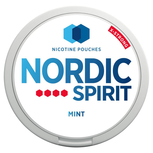 Nordic Spirit Mint Extra Strong Nicotine Pouches (12Mg × 5 × 1)