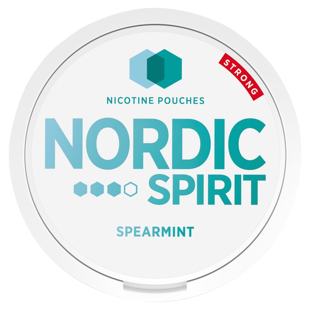 Nordic Spirit Nicotine Pouches Spearmint (20s × 5 × 1)