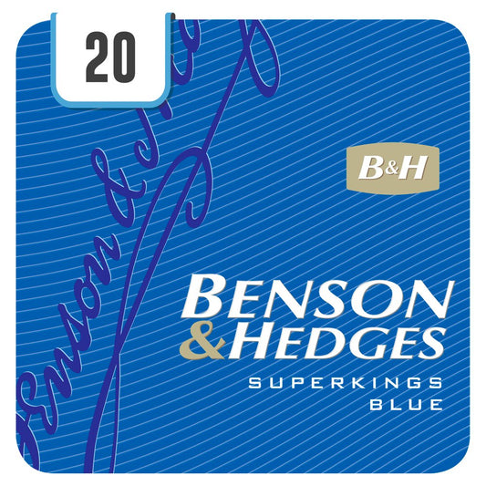 Benson & Hedges Superkings Blue Cigarettes (20s × 10 × 1)