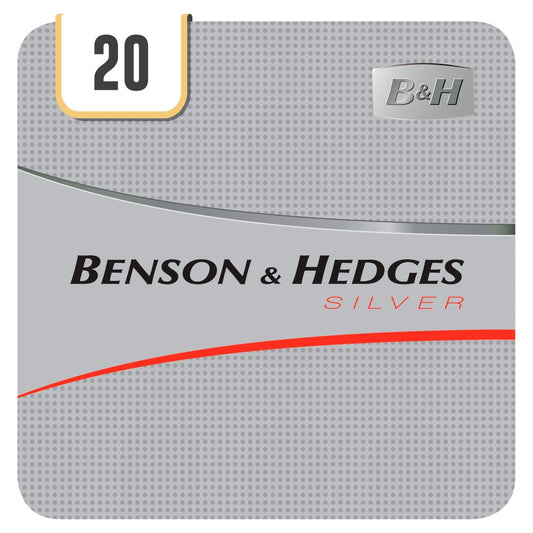 Benson & Hedges Silver Cigarettes (20s × 10 × 1)