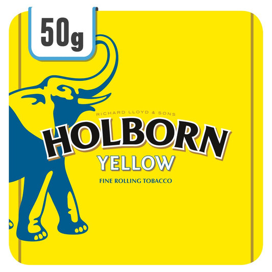 Holborn Yellow Fine Rolling Tobacco (50g × 5 × 1)