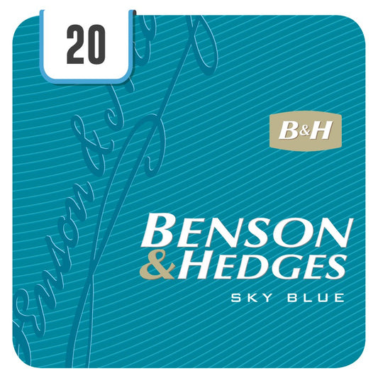 Benson & Hedges Sky Blue Cigarettes (20s × 10 × 1)