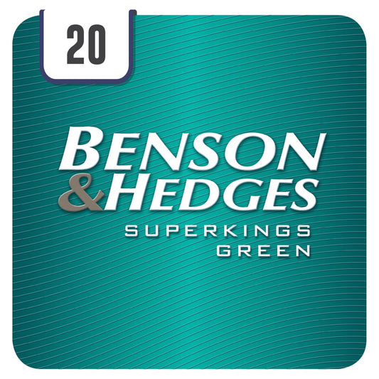 Benson & Hedges Superkings Green Cigarettes (20s × 10 × 1)