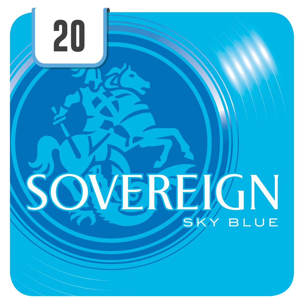 Sovereign Sky Blue Cigarettes (20s × 10 × 1)