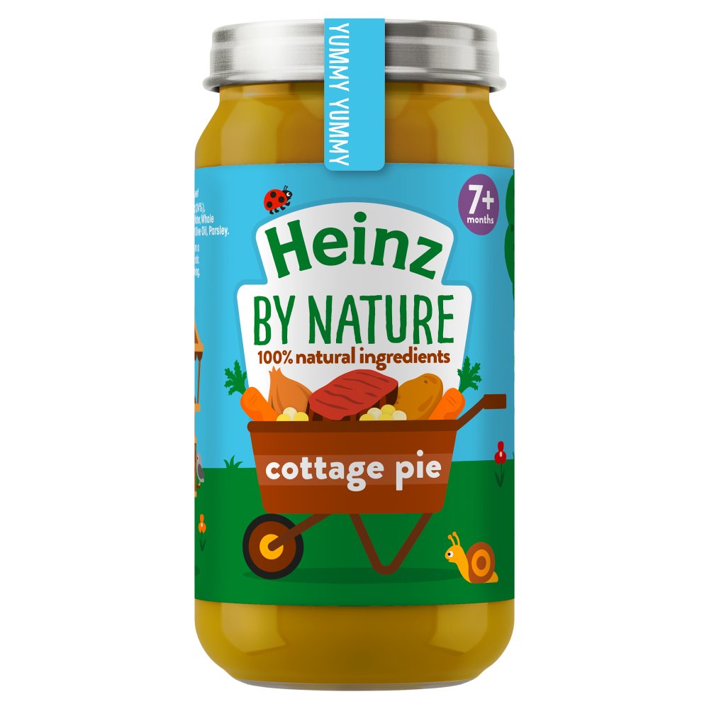 Heinz By Nature Cottage Pie Baby Food Jar 7+ Months (200g × 6 × 1)