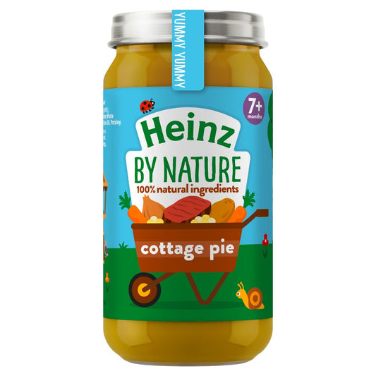 Heinz By Nature Cottage Pie Baby Food Jar 7+ Months (200g × 6 × 1)