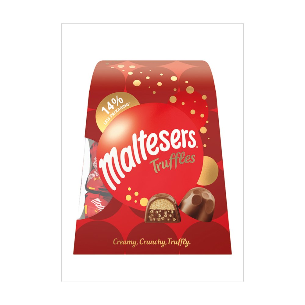 Maltesers Truffles Milk Chocolate Gift Box of Chocolates (200g × 6)