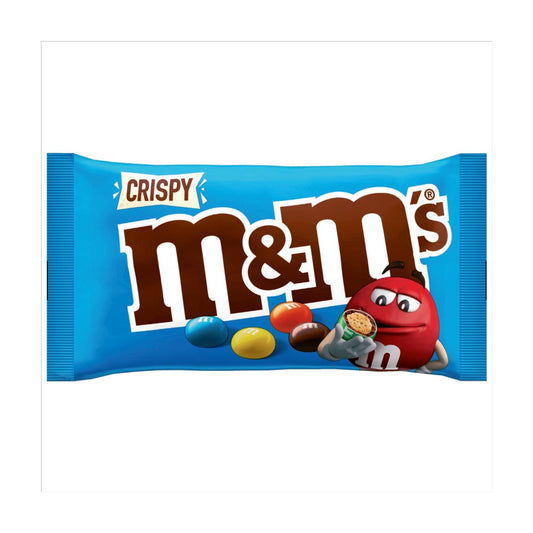 M&M's Crispy Pieces & Milk Chocolate Bag (Std × 24 × 1)