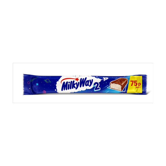 Milky Way Nougat & Milk Chocolate Snack Bar £0.75 PMP (Twin × 28 × 1)