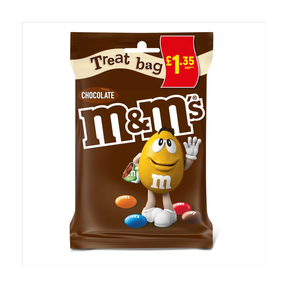 M&M's Milk Chocolate Bites Treat Bag £1.35 PMP (82g × 16 × 1)