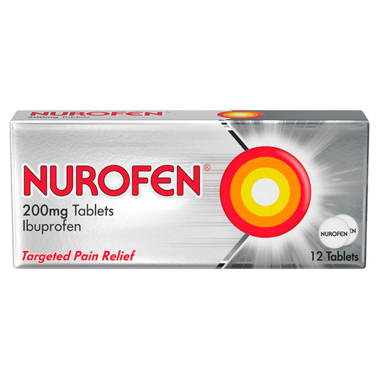 Nurofen 200mg Tablets 6 Tablets (12s × 12 × 1)