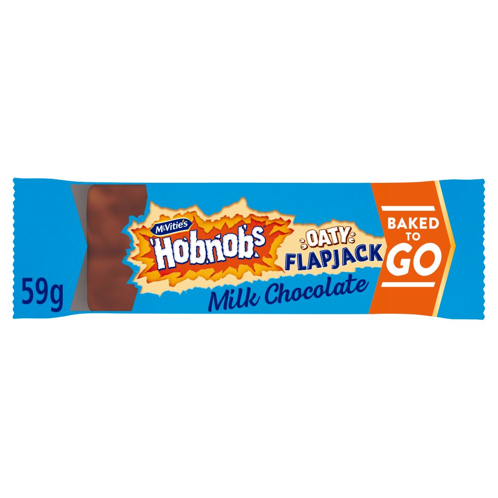 McVitie's Hobnobs Oaty Flapjack Milk Chocolate Cake Bar Single (59g × 1)