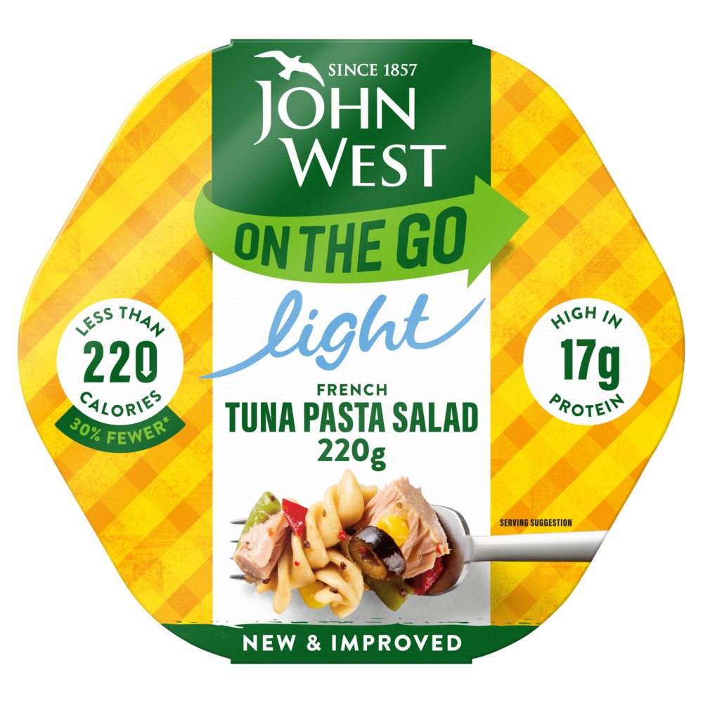 John West Light French Tuna Pasta Salad (220g × 6 × 1)