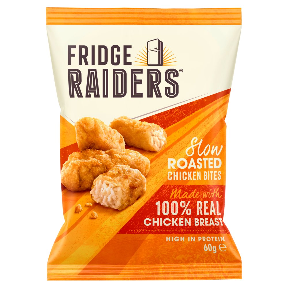 Fridge Raiders Slow Roasted Chicken Bites (60g × 6)