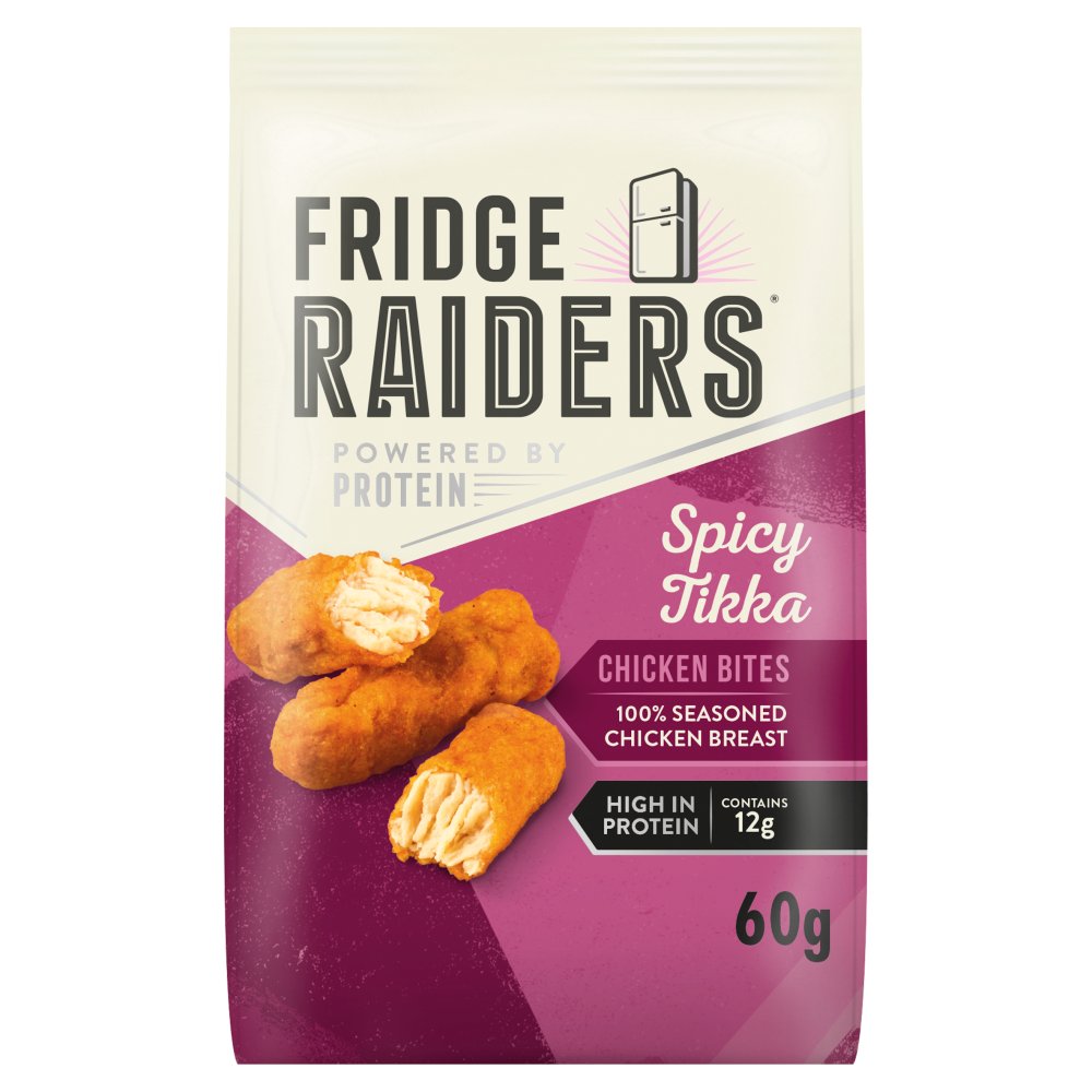 Fridge Raiders Spicy Tikka Chicken Bites (60g × 6)