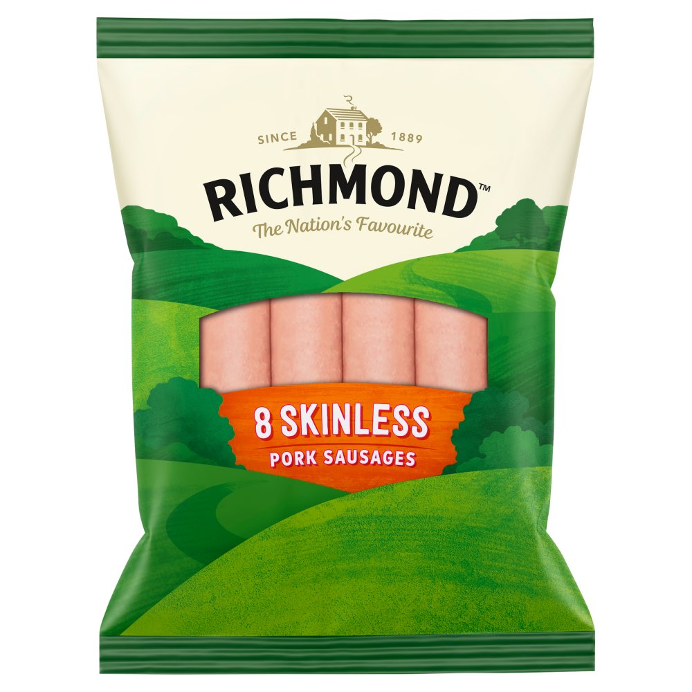 Richmond Skinless Pork Sausages (213g × 8)