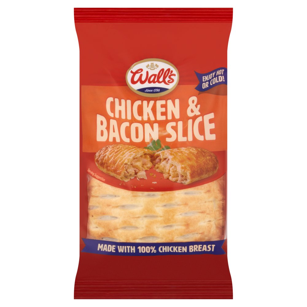 Wall's Chicken & Bacon Slice (180g × 6)