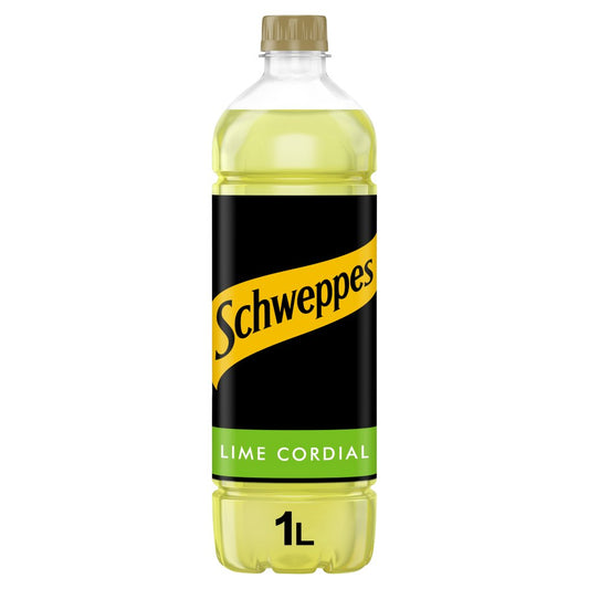 Schweppes Lime Cordial 1L (1Ltr × 12)