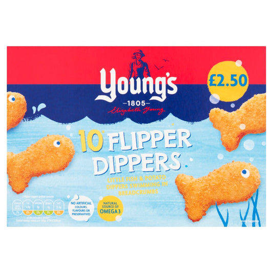 Young's Flipper Dippers (250g × 12)